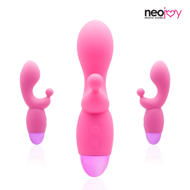 Neojoy G-Clit Vibromasseur double - Rose video