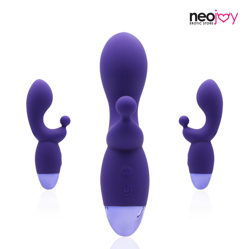 Neojoy G-Clit Vibromasseur double - Violet video