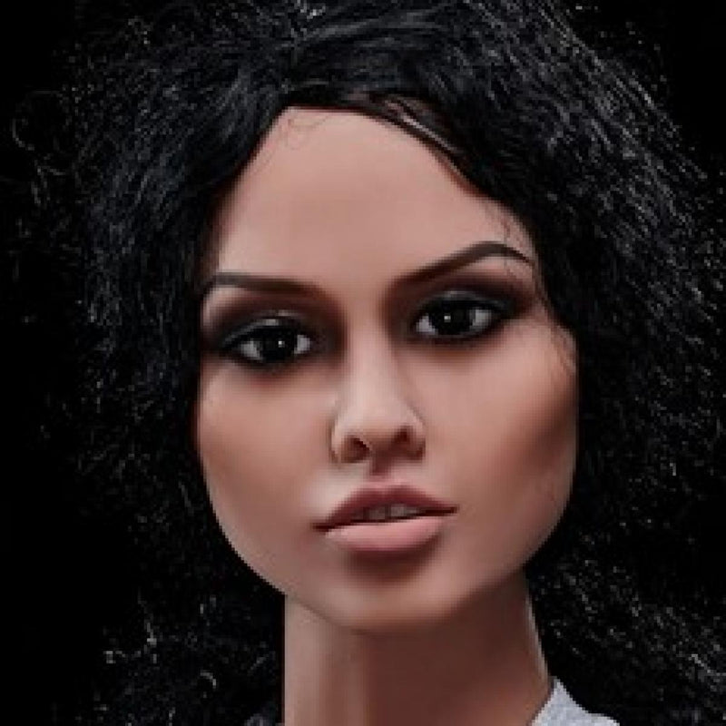 Neodoll Racy Selina - Tête de poupée sexuelle - Compatible M16 - Brun video