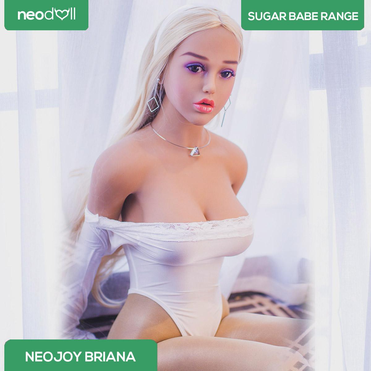 Neodoll Sugar babe - Briana v2 - Poupée de Sexe Réaliste - 158cm - Gel Sein - Bronzer