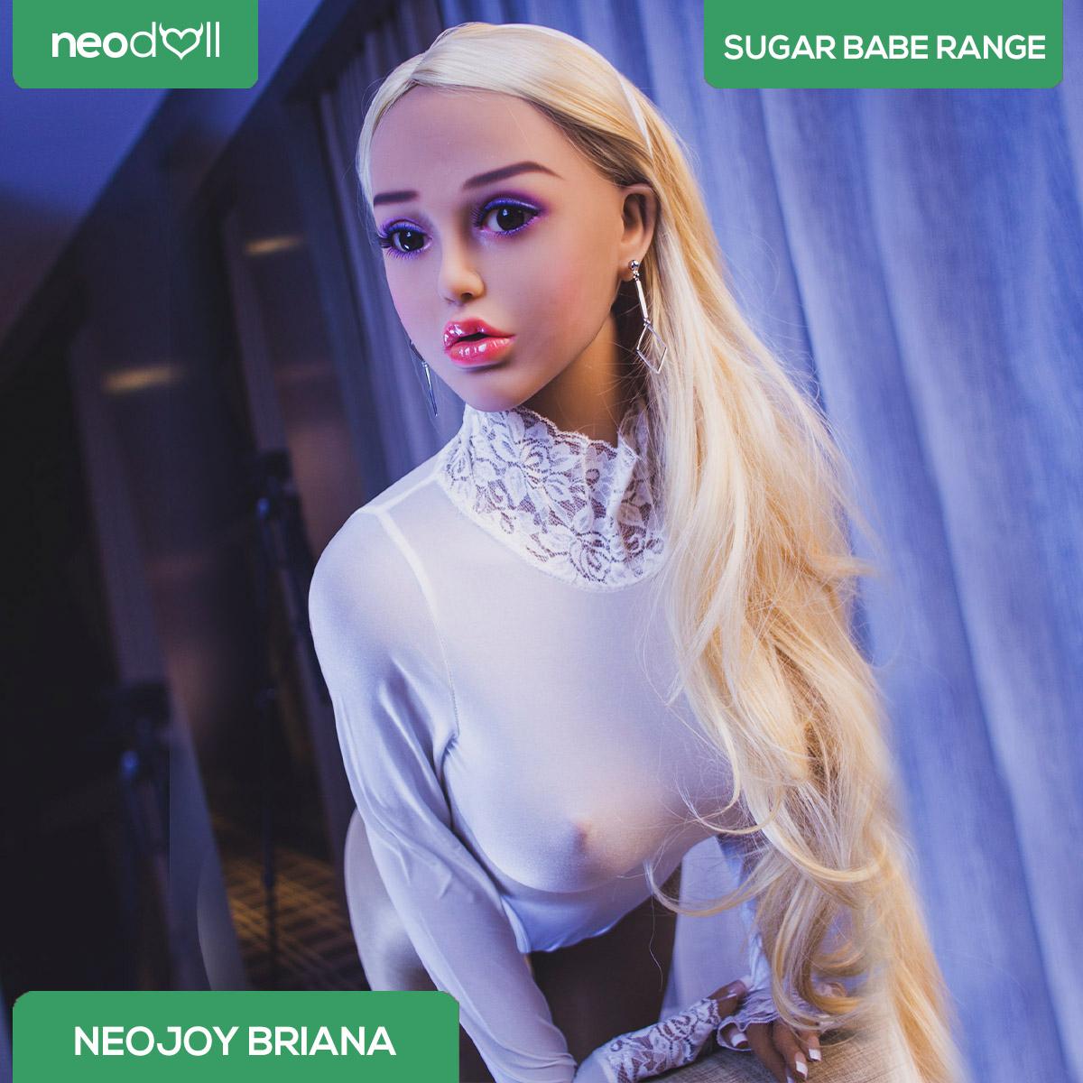 Neodoll Sugar babe - Briana v2 - Poupée de Sexe Réaliste - 158cm - Gel Sein - Bronzer