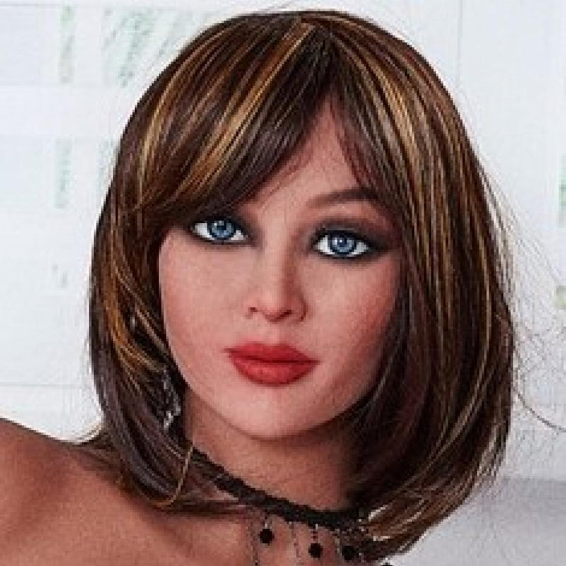 Neodoll Racy Connie - Tête de poupée sexuelle - Compatible M16 - Brun video