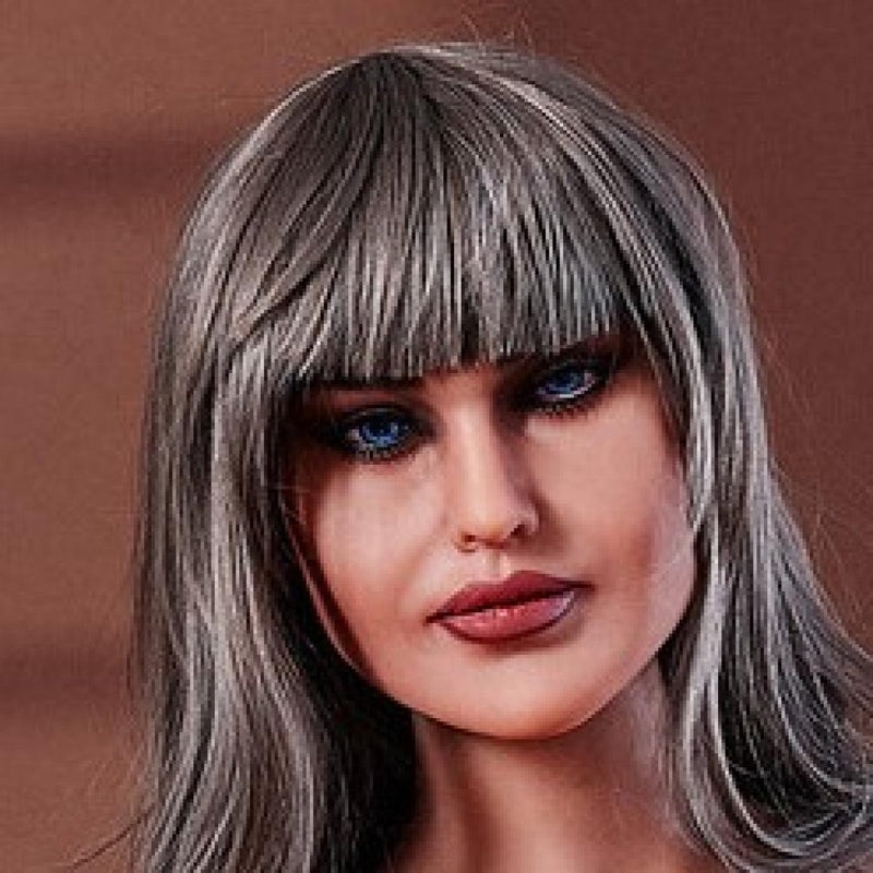 Neodoll Racy Monica - Tête de poupée sexuelle - Compatible M16 - Brun video