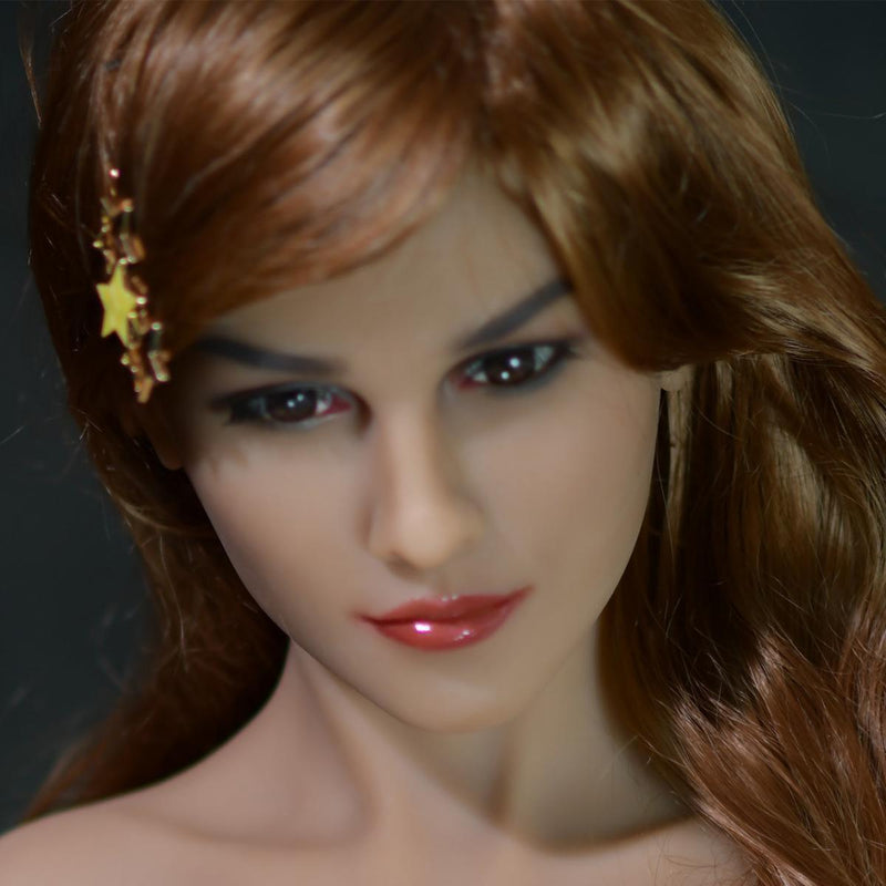 Tête Allure Athena - Tête de poupée sexuelle - Compatible M16 - Tan video