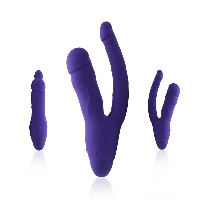 Vibromasseur Neojoy Double Trouble Violet video