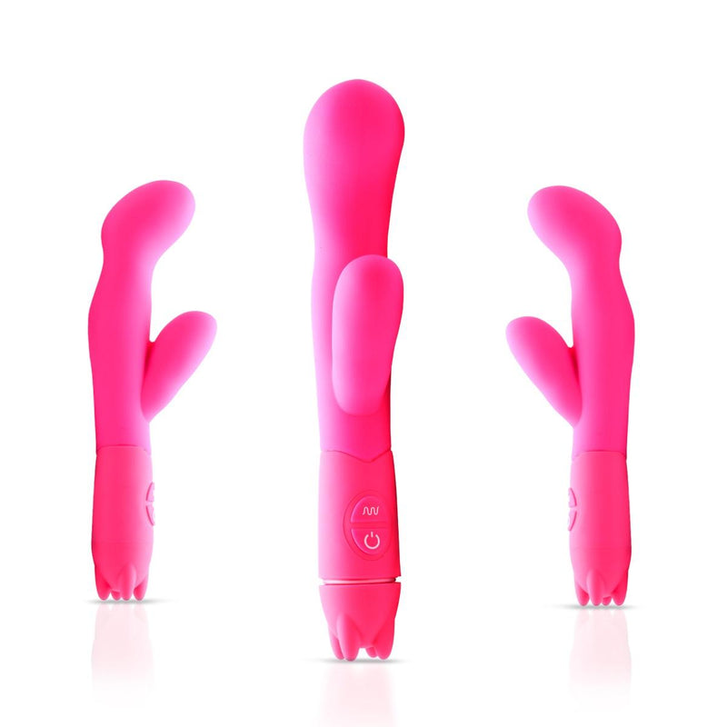 Neojoy Vibromasseur double G 10 fonctions Rose video