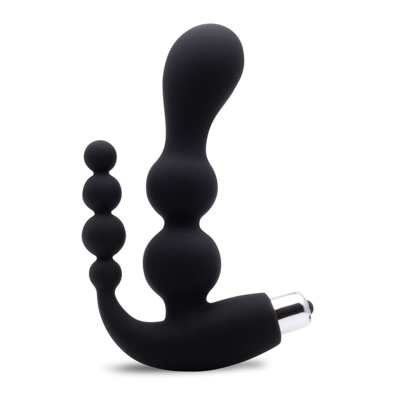 Neojoy G-Spot Double Plug vibrant Silicone - Noir 4.96 pouces - 12.6cm video