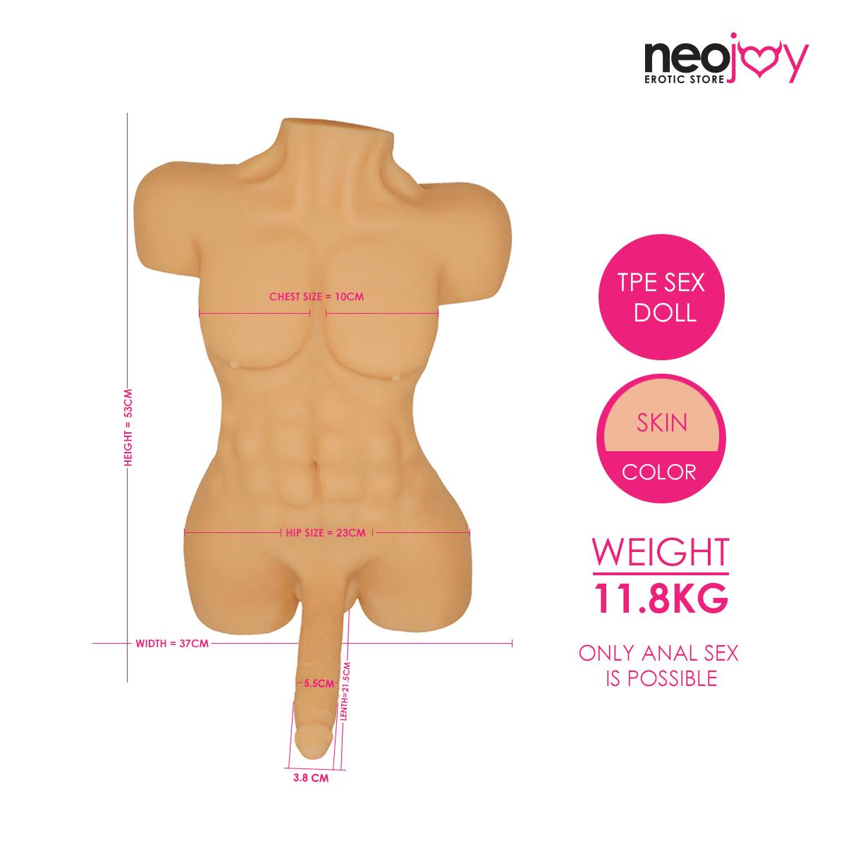 Neojoy  Poupe sexuelle masculine King Fighter (Peau)  11,8 kg