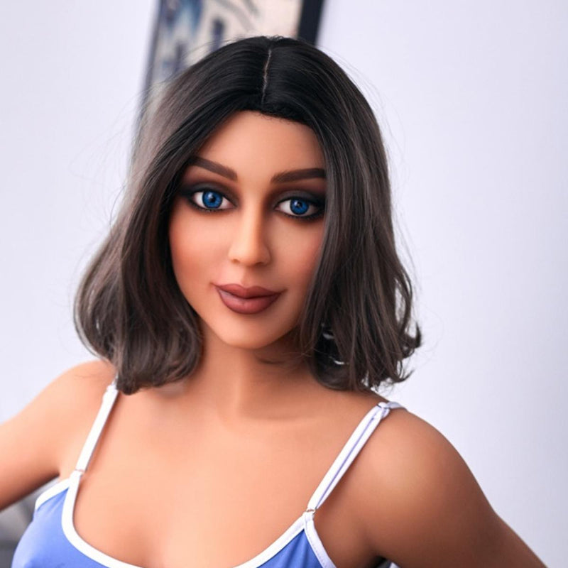 Neodoll Racy - Christel - Tête de poupée sexuelle - Brun video