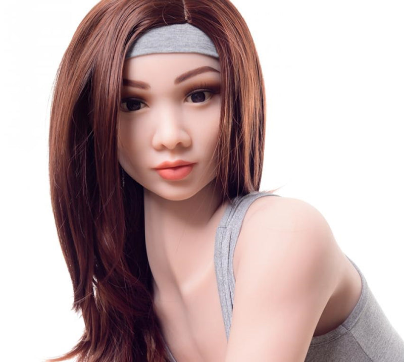 Neodoll Racy Ayumi - Tête de poupée sexuelle - Compatible M16 - Brun clair video