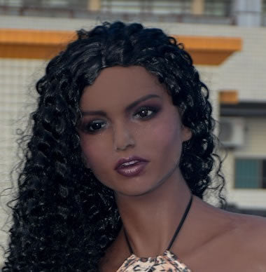 Neodoll Allure - Jada - Tête de poupée sexuelle - Compatible M16 - Noir video