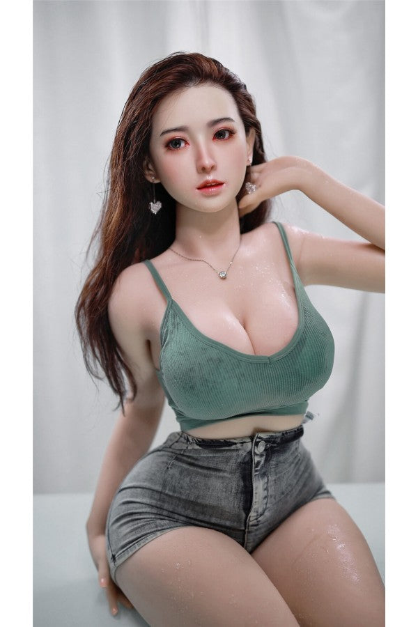 Neodoll Sugar Babe - Brinley - Poupée sexuelle hybride Silicone TPE - 157 cm - Cheveux implantés - Couleur silicone video