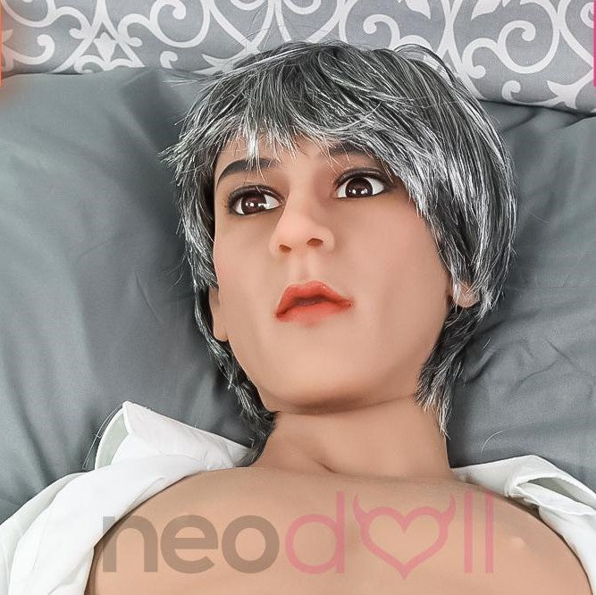 Neodoll Allure - Mick - Tête de poupée sexuelle masculine - Compatible M16 - Brun video