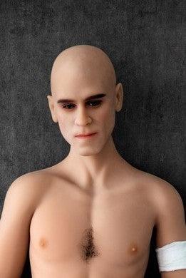 Neodoll Allure Head - Tête de poupée sexuelle masculine - Compatible M16 - Hâlé video