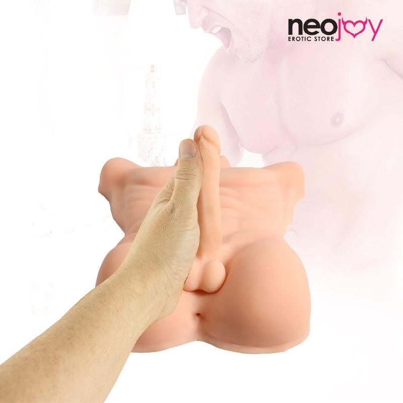 Neojoy - Torse de poupée sexuelle masculine - Couleur chair - 10.8 KG video