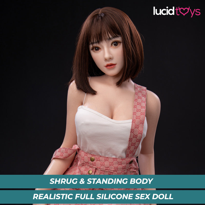 Youqdoll - Maya - Poupée sexuelle réaliste en silicone intégral - 165cm - Naturel video