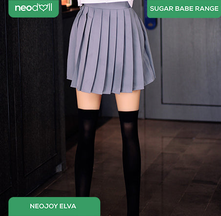 Neodoll Sugar Babe - Elva - Poupée de Sexe Réaliste - 168cm - Gel Sein - Naturel