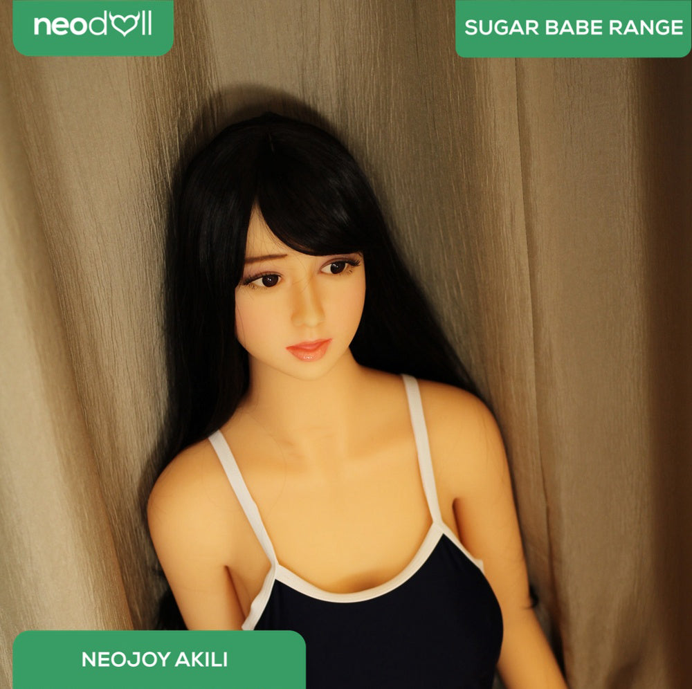 Neodoll Sugar Babe - Akili - Poupée de Sexe Réaliste - 168cm - Gel Sein - Naturel