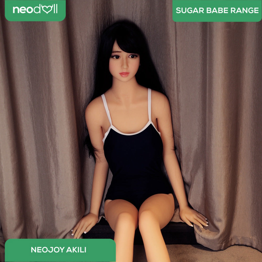 Neodoll Sugar Babe - Akili - Poupée de Sexe Réaliste - 168cm - Gel Sein - Naturel