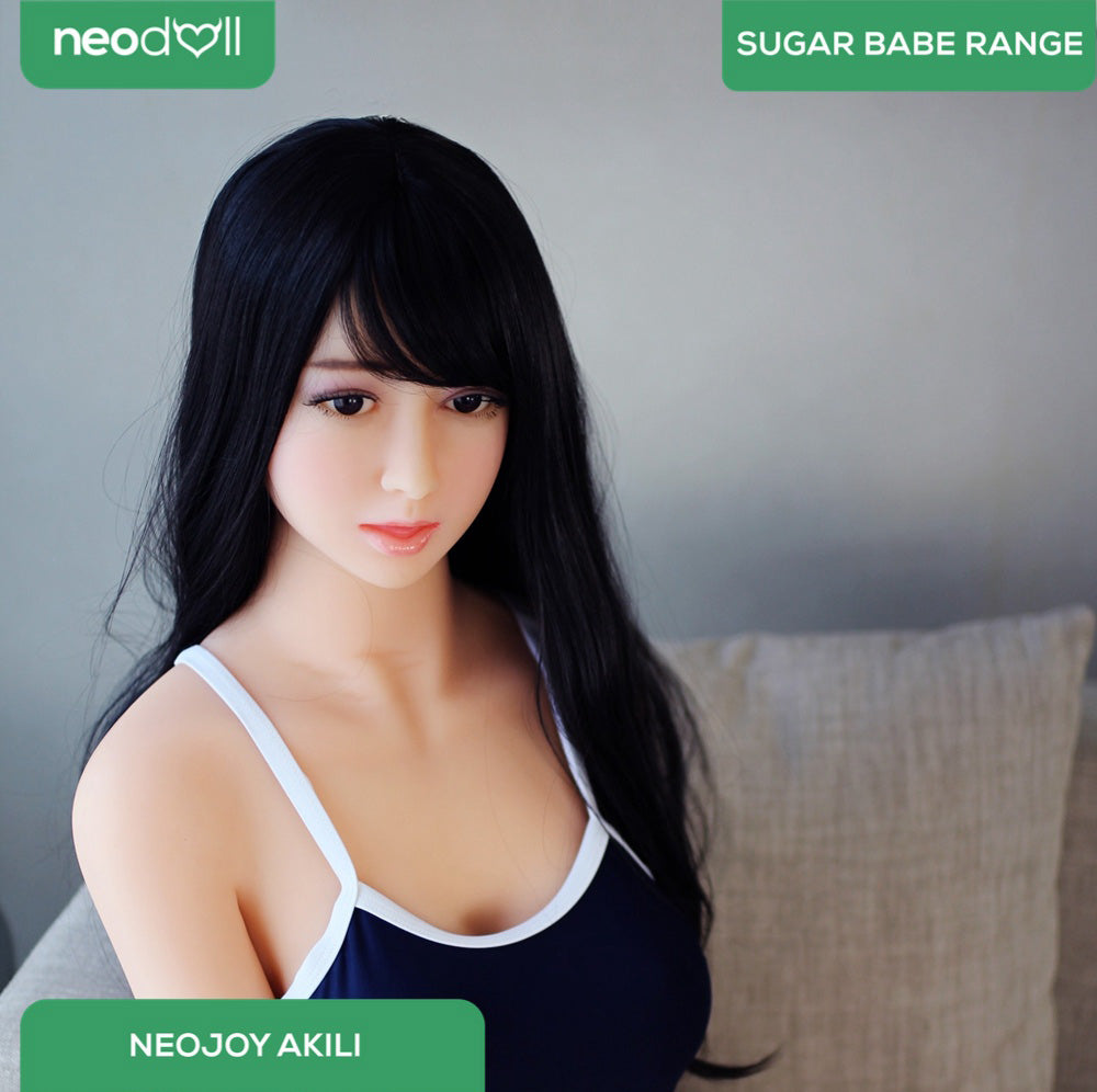 Neodoll Sugar Babe - Akili - Poupée de Sexe Réaliste - 168cm - Gel Sein - Naturel