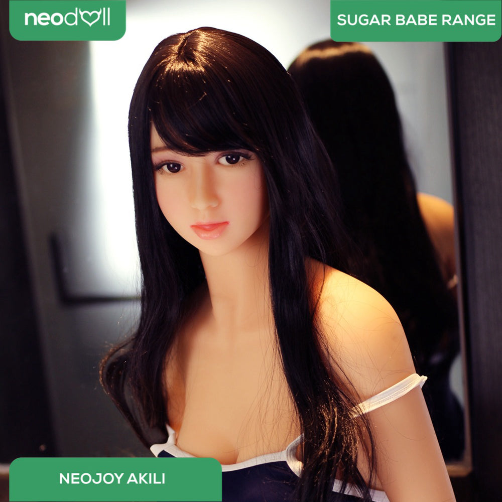 Neodoll Sugar Babe - Akili - Poupée de Sexe Réaliste - 168cm - Gel Sein - Naturel