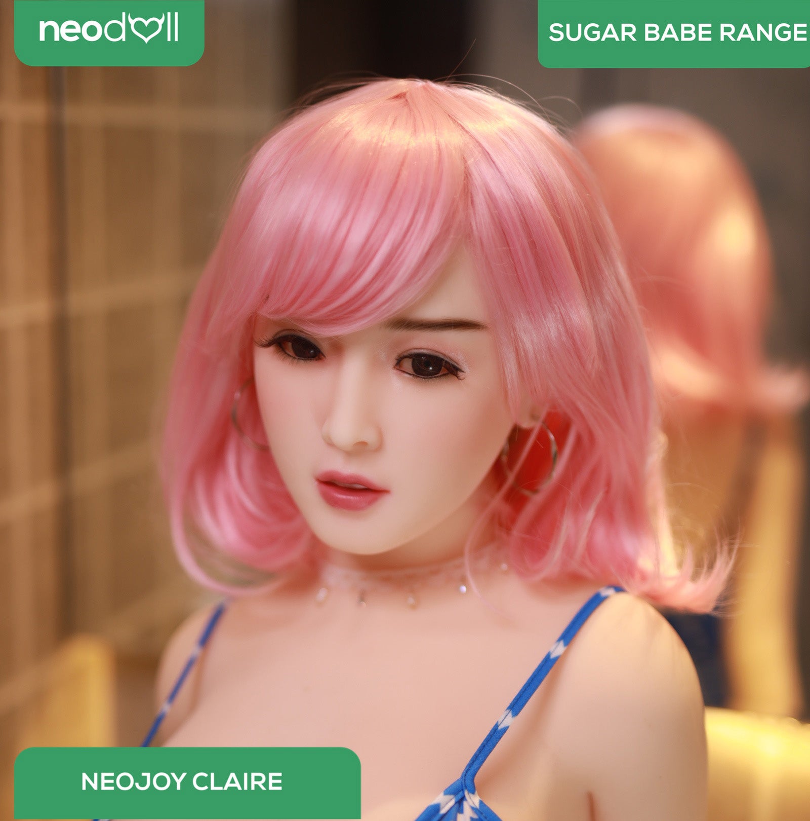 Neodoll Sugar Babe - Claire - Poupée de Sexe Réaliste - 170cm - Gel Sein - Utérus - Naturel