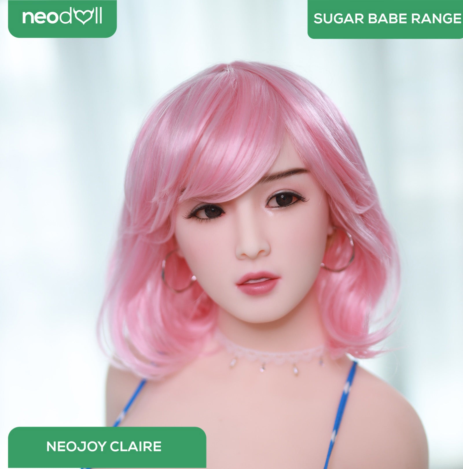 Neodoll Sugar Babe - Claire - Poupée de Sexe Réaliste - 170cm - Gel Sein - Utérus - Naturel