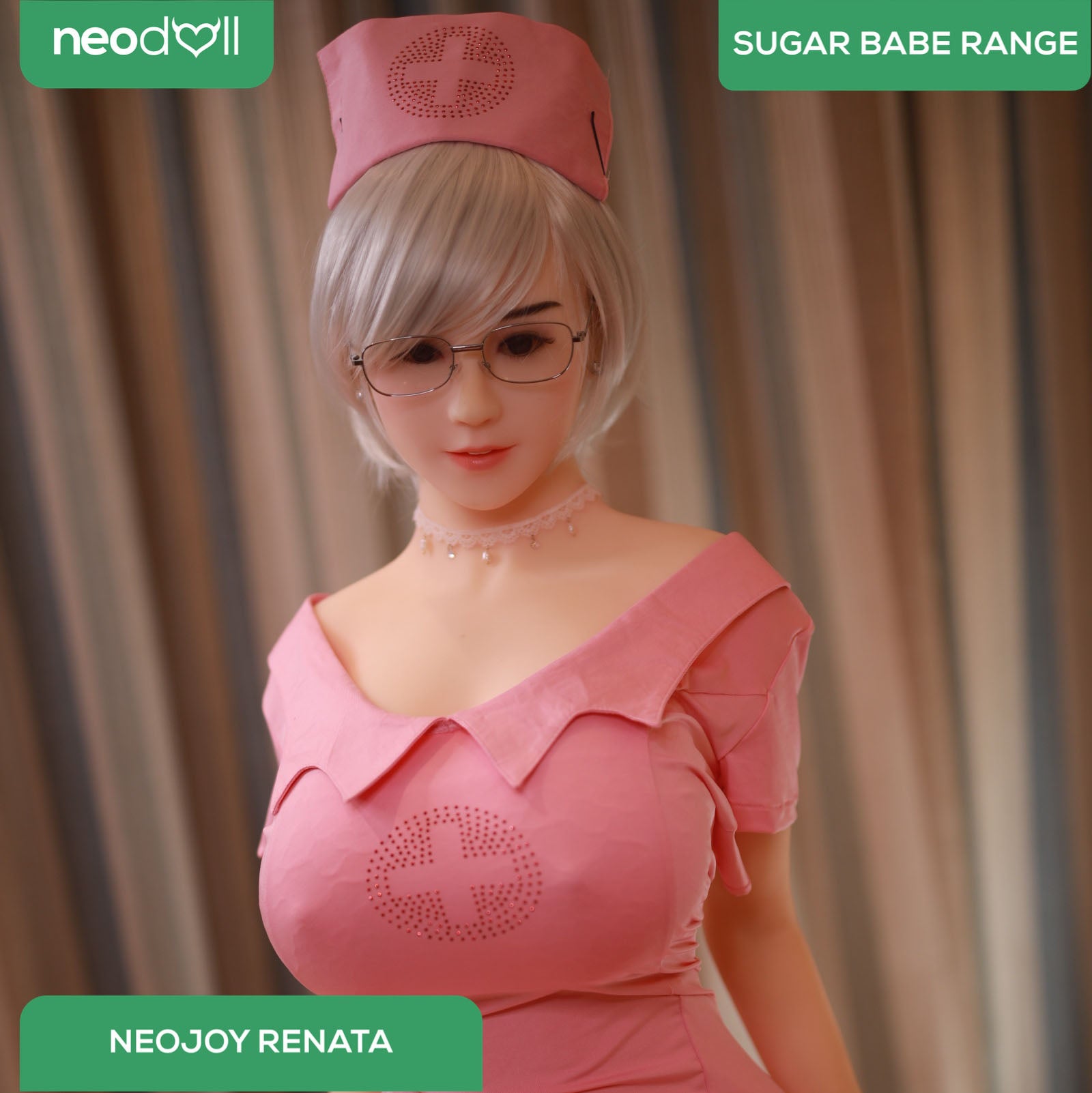 Neodoll Sugar Babe - Renata - Poupée de Sexe Réaliste - 170cm - Gel Sein - Utérus - Naturel