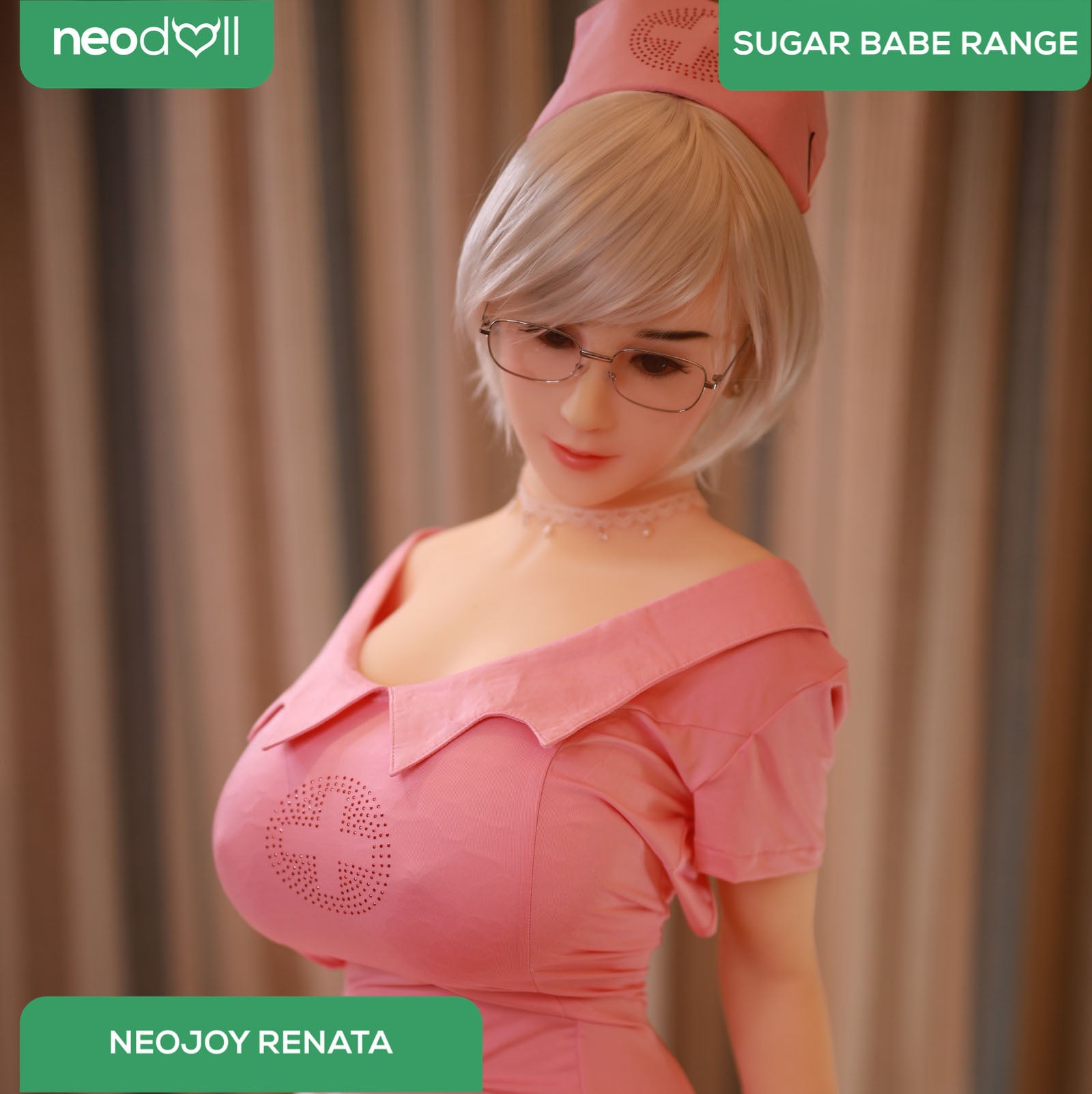 Neodoll Sugar Babe - Renata - Poupée de Sexe Réaliste - 170cm - Gel Sein - Utérus - Naturel