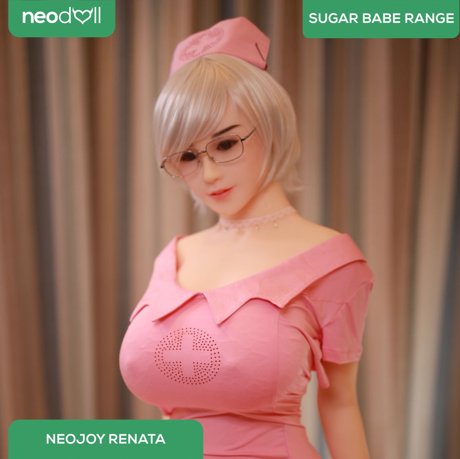 Neodoll Sugar Babe - Renata - Poupée de Sexe Réaliste - 170cm - Gel Sein - Utérus - Naturel