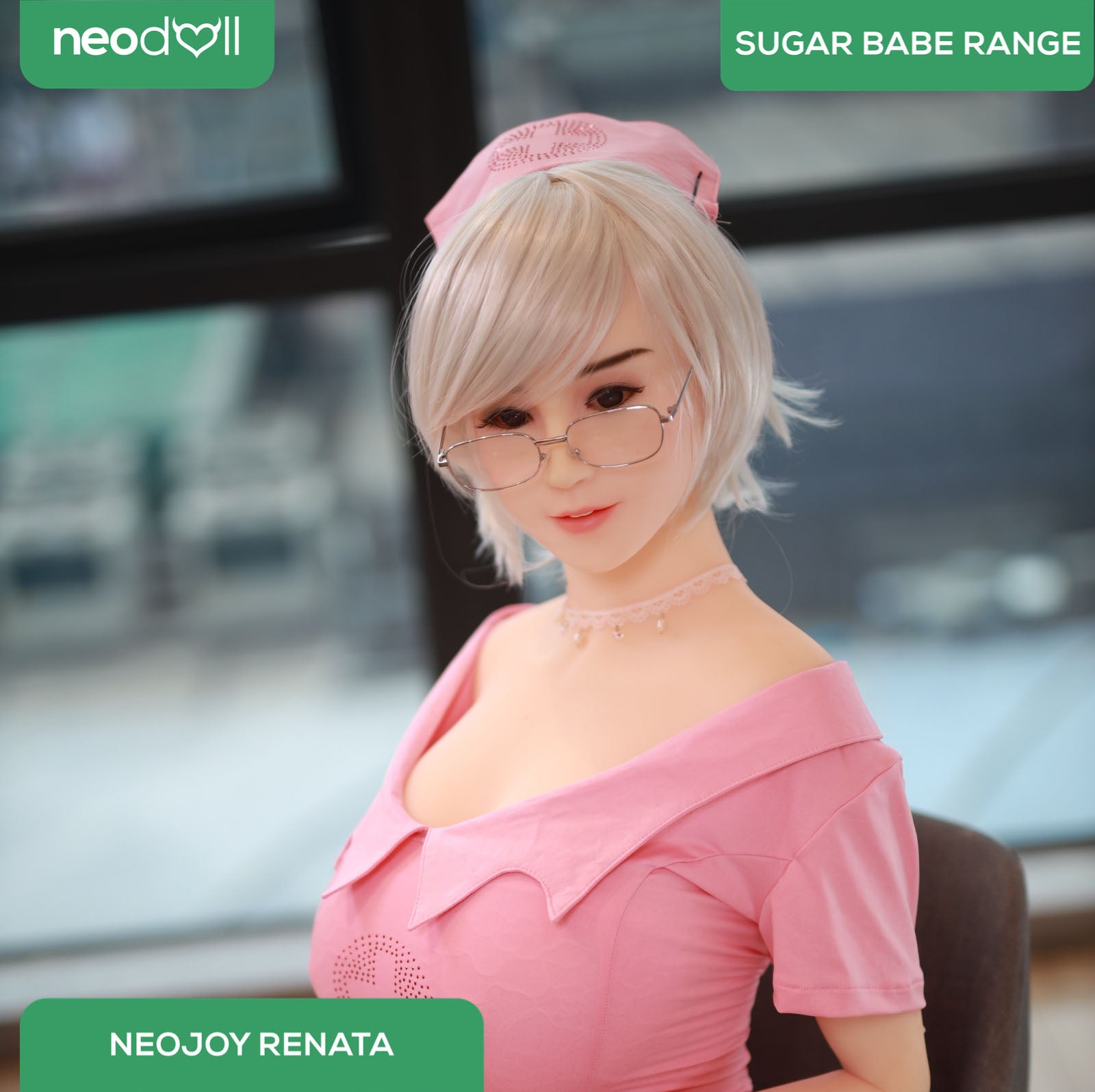 Neodoll Sugar Babe - Renata - Poupée de Sexe Réaliste - 170cm - Gel Sein - Utérus - Naturel
