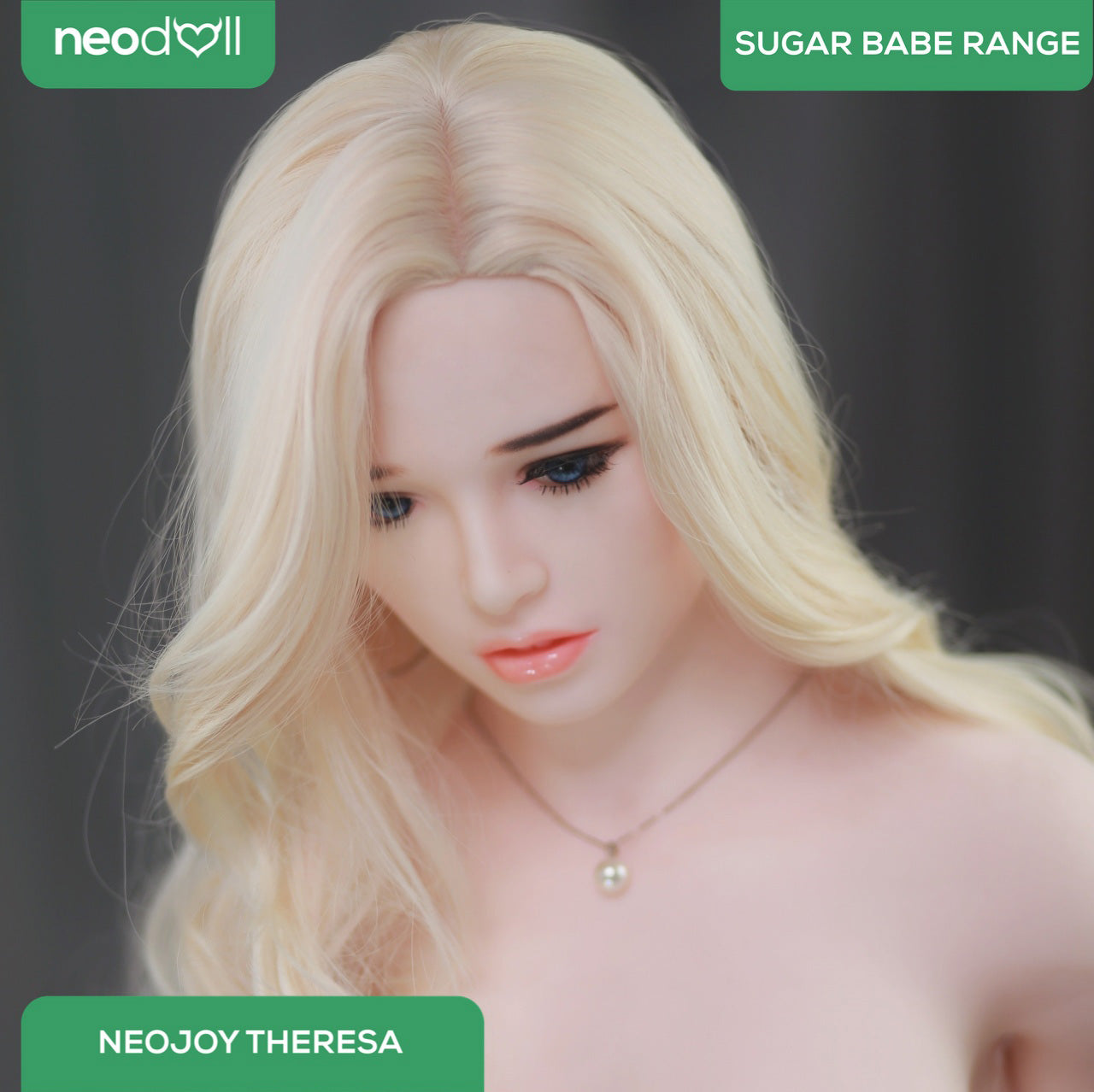 Neodoll Sugar Babe - Theresa - Poupée de Sexe Réaliste - 170cm - Gel Sein - Blanche