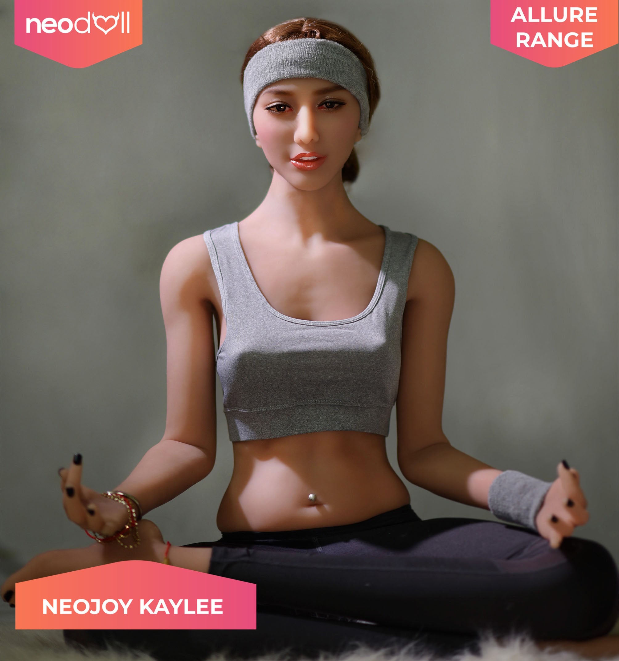 Neodoll Allure Kaylee - Poupée de Sexe Réaliste - 170cm - Bronzer