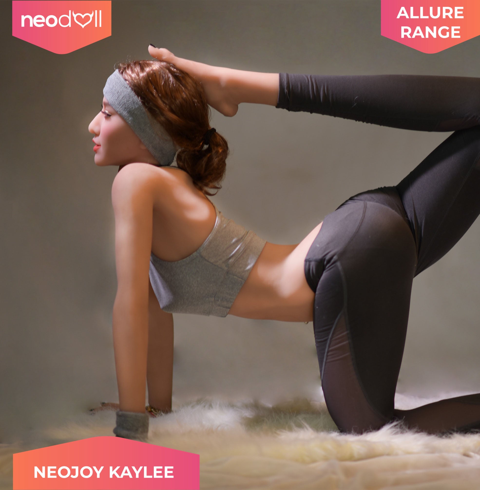 Neodoll Allure Kaylee - Poupée de Sexe Réaliste - 170cm - Bronzer