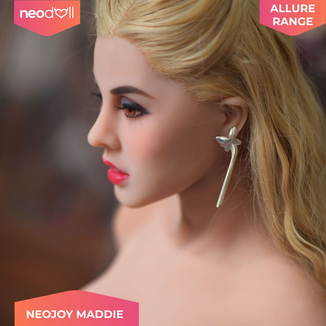 Neodoll Allure Maddie - Poupée de Sexe Réaliste - 150cm - Bronzer