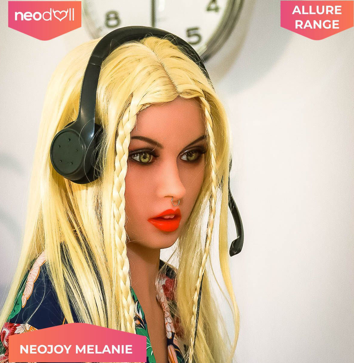 Neodoll Studios Allure Melanie - Poupée de Sexe Réaliste - 150cm - Bronzer