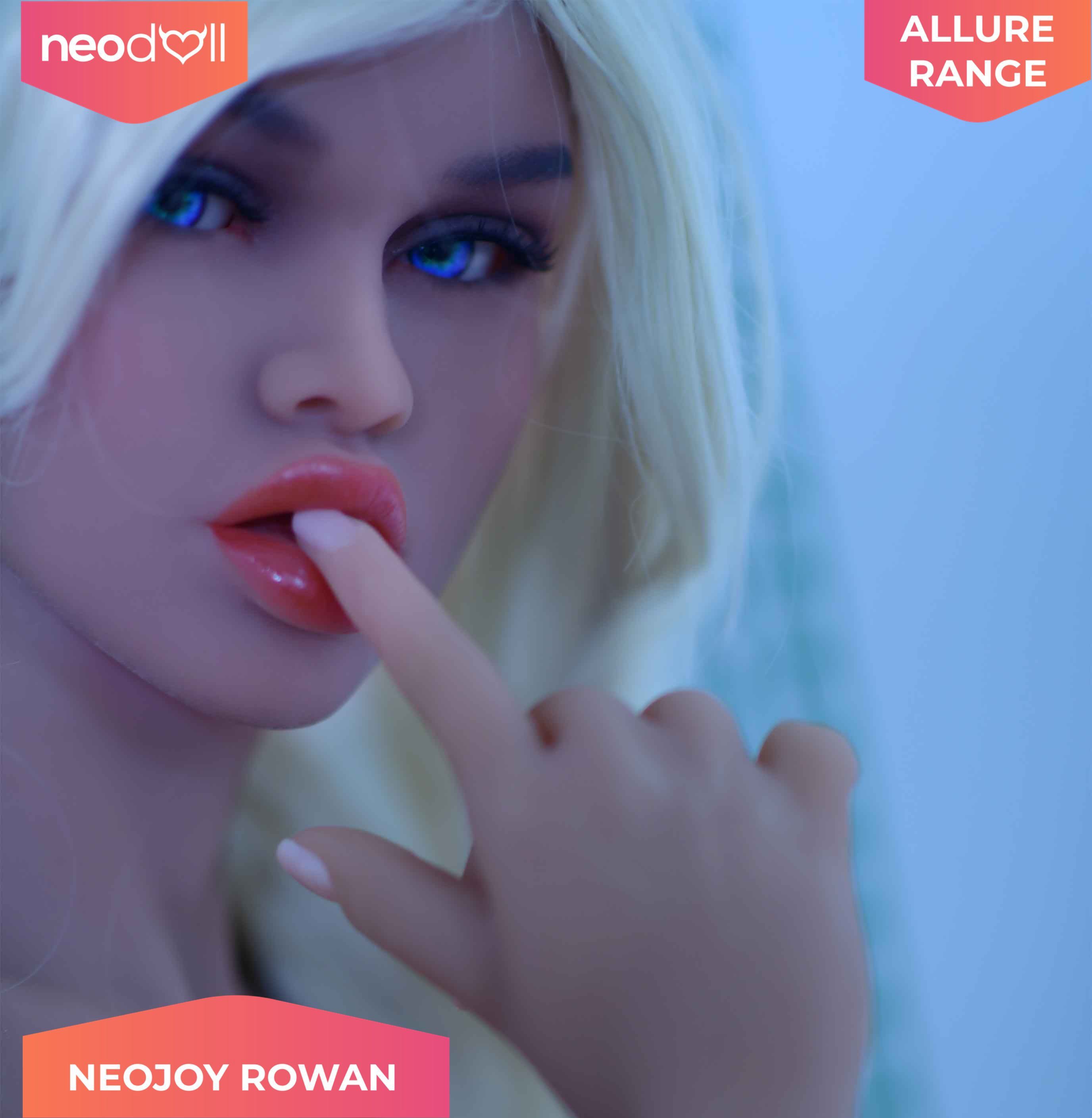 Neodoll Allure Rowan - Poupée de Sexe Réaliste - 150cm - Bronzer