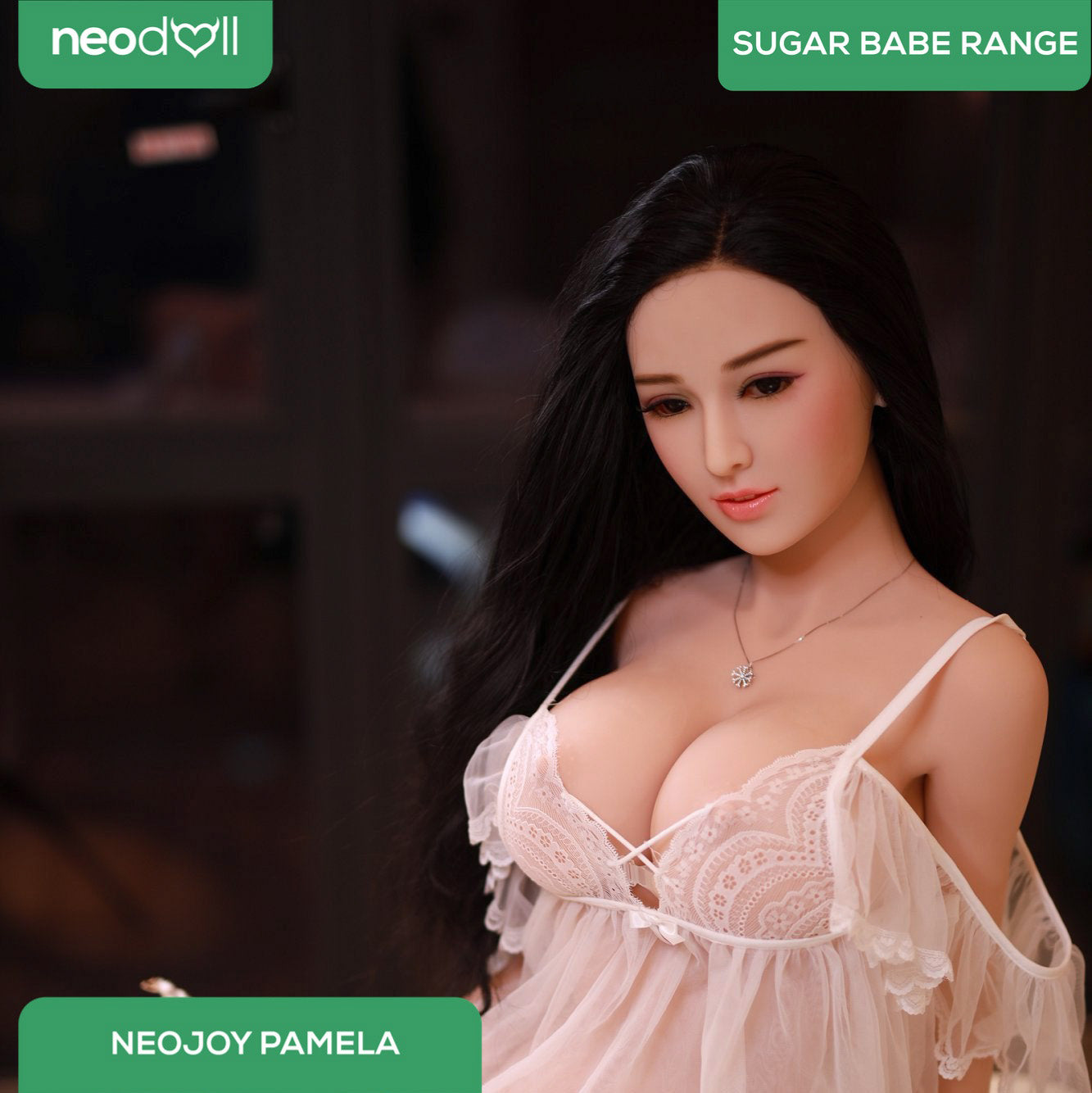 Neodoll Sugar Babe - Pamela - Poupée de Sexe Réaliste - 170cm - Gel Sein - Utérus - Naturel