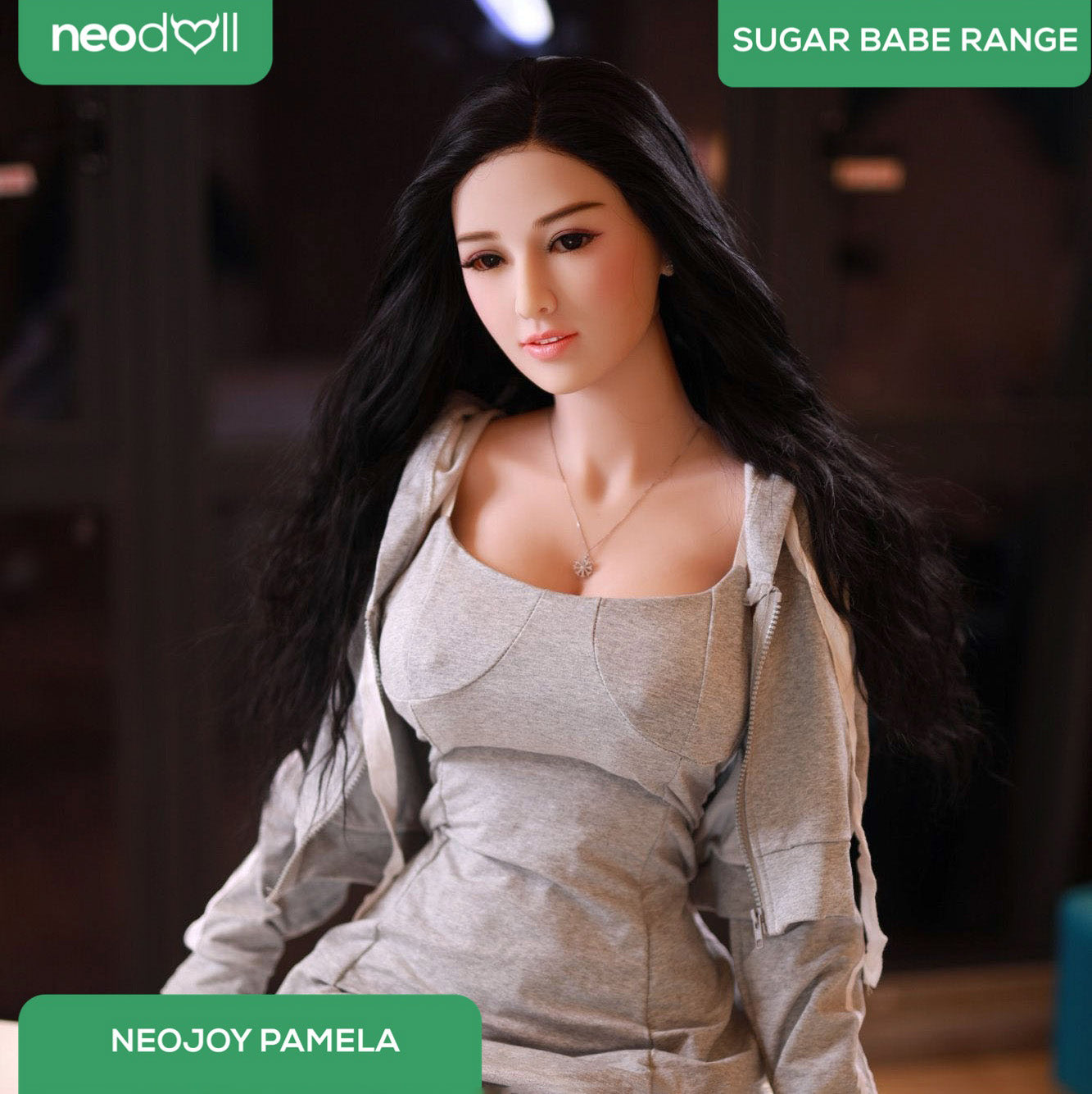 Neodoll Sugar Babe - Pamela - Poupée de Sexe Réaliste - 170cm - Gel Sein - Utérus - Naturel