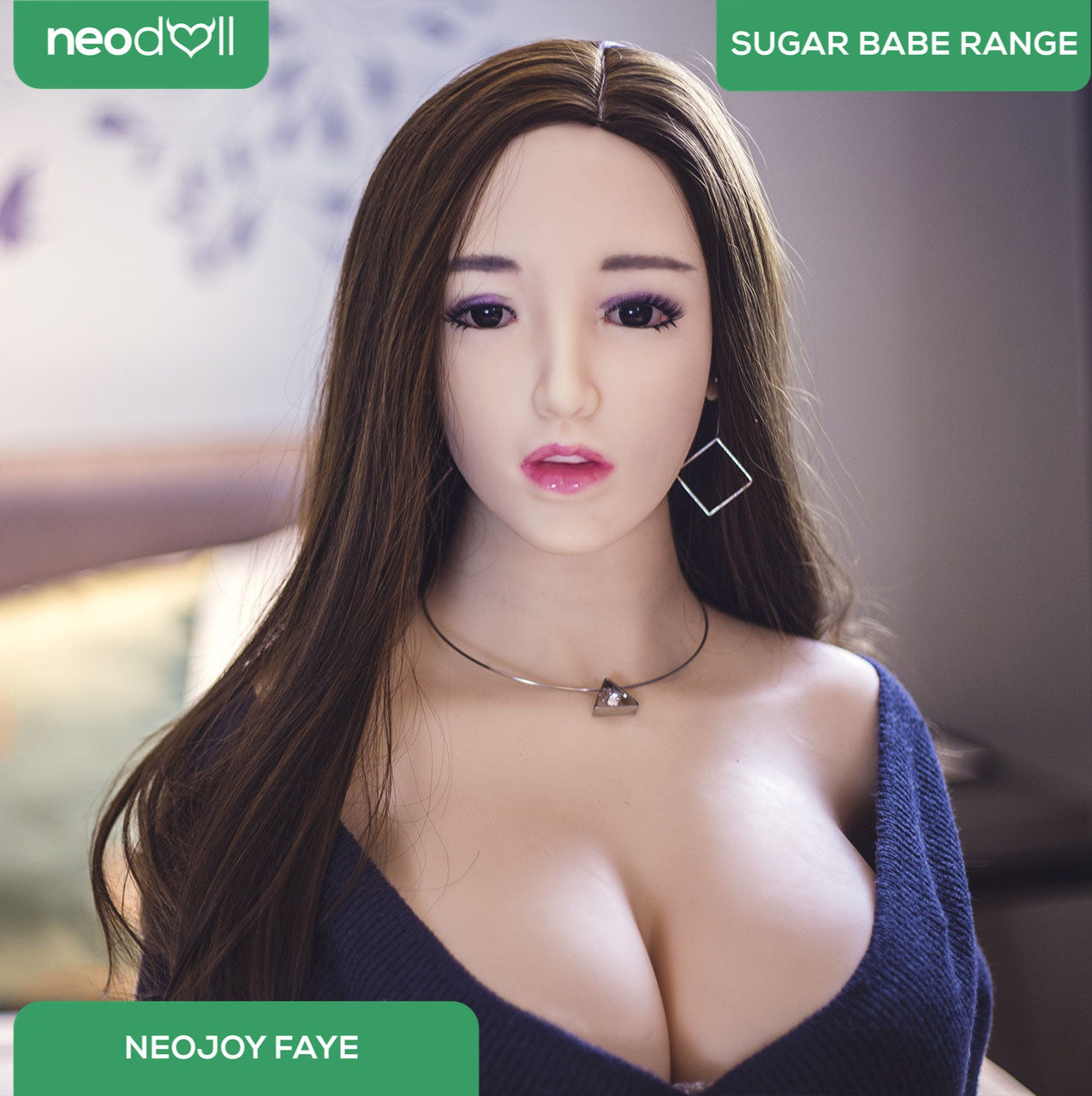 Neodoll Sugar Babe - Faye - Poupée de Sexe Réaliste - 170cm - Gel Sein - Utérus - Naturel