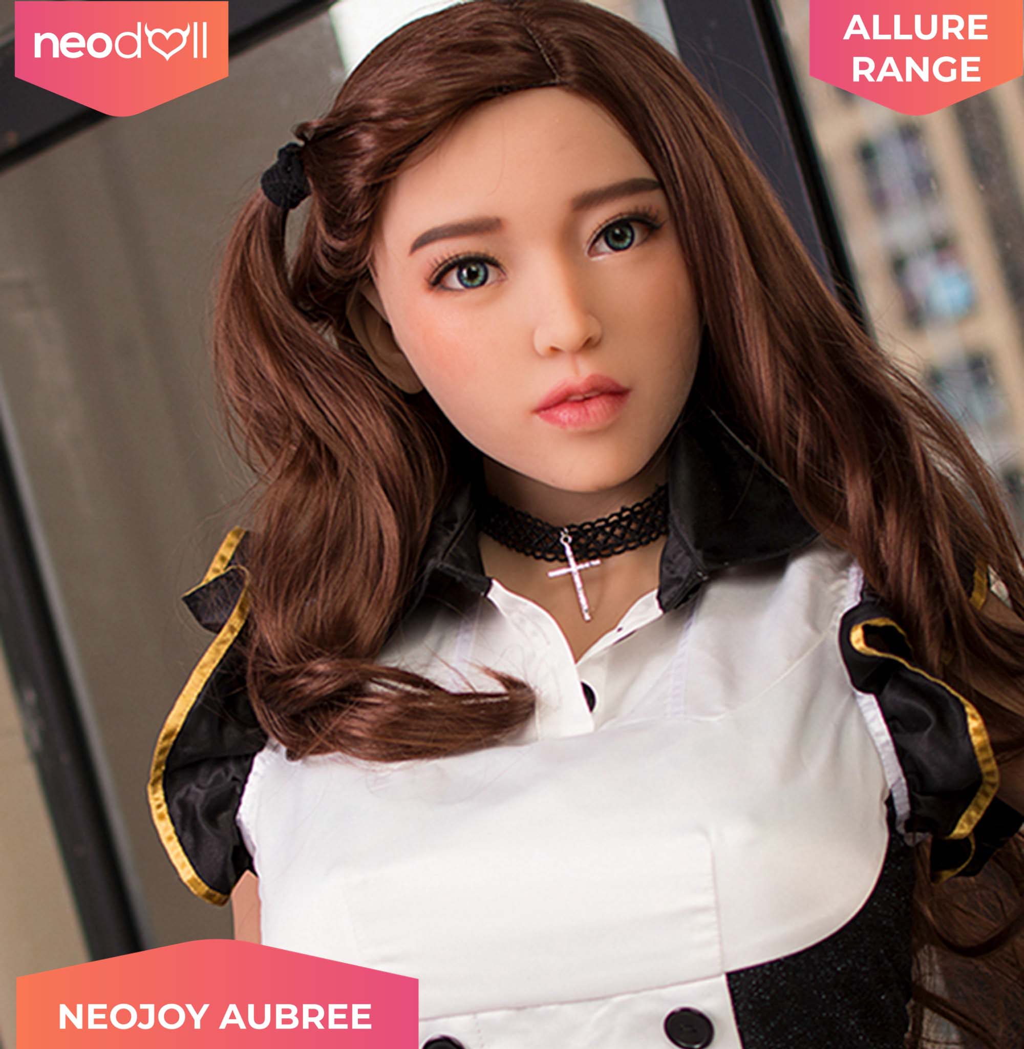 Neodoll Allure Aubree - Poupée de Sexe Réaliste - 165cm - Bronzer