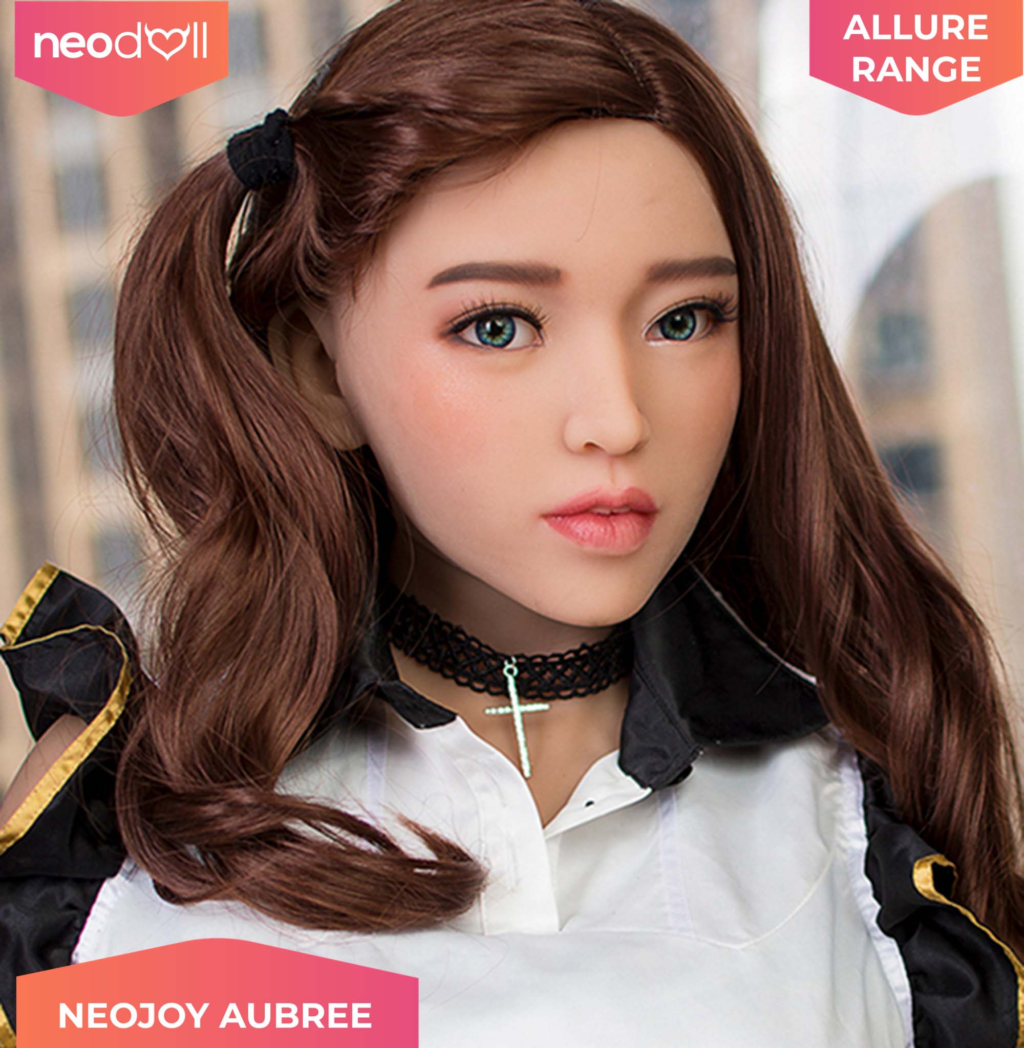 Neodoll Allure Aubree - Poupée de Sexe Réaliste - 165cm - Bronzer