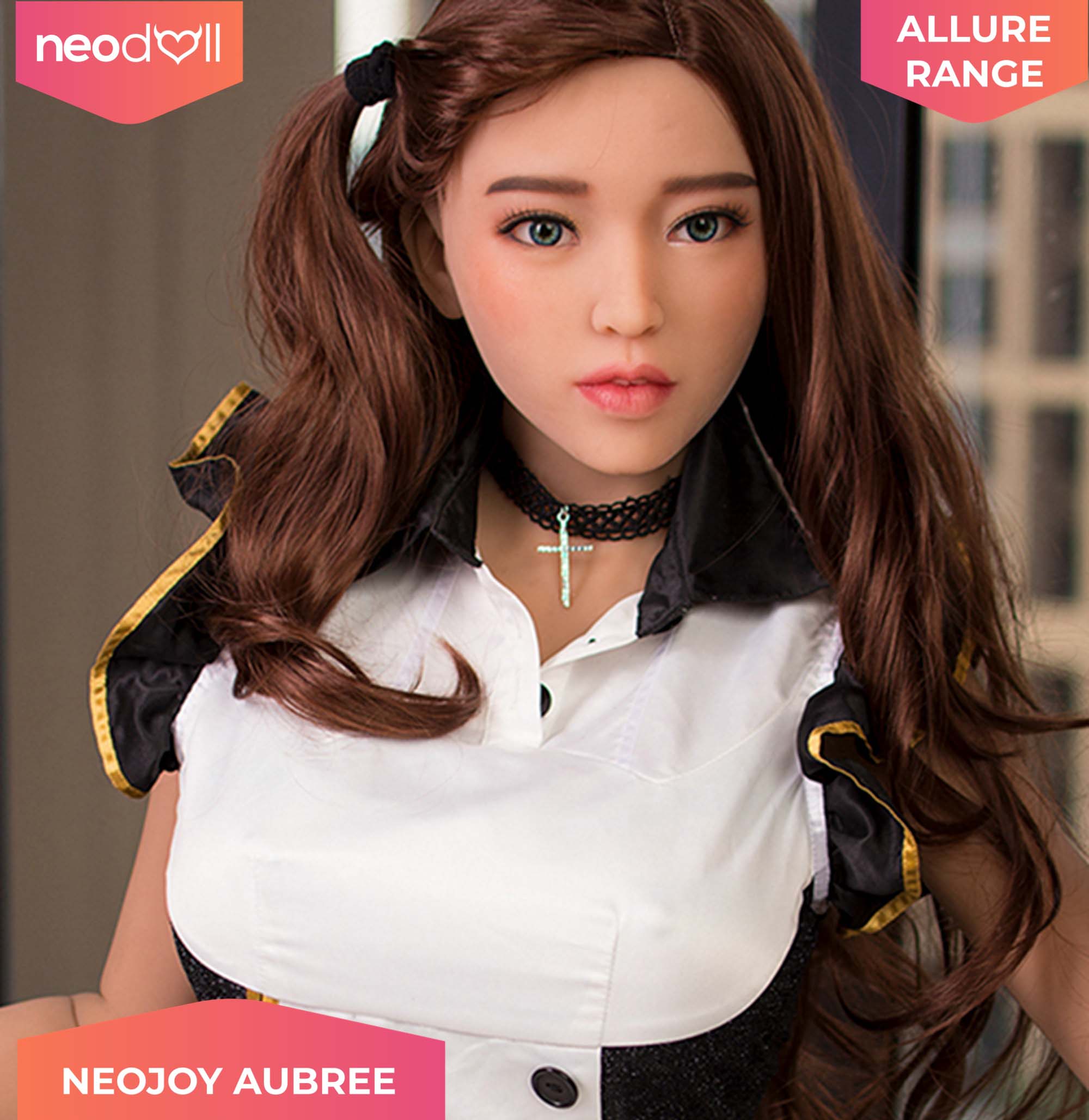 Neodoll Allure Aubree - Poupée de Sexe Réaliste - 165cm - Bronzer