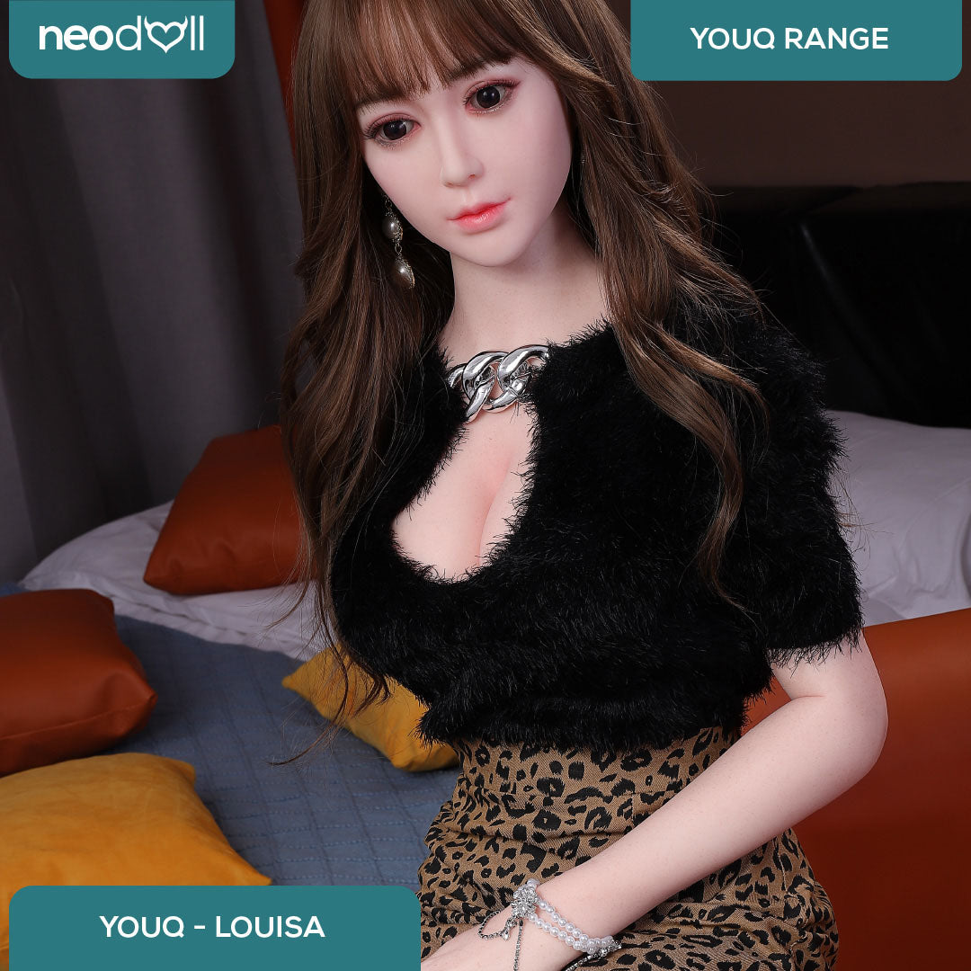 Youqdoll - Louisa - Poupée de Sexe Entièrement en Silicone - 165cm - Cheveux Implémentés - Gel Sein - Naturel
