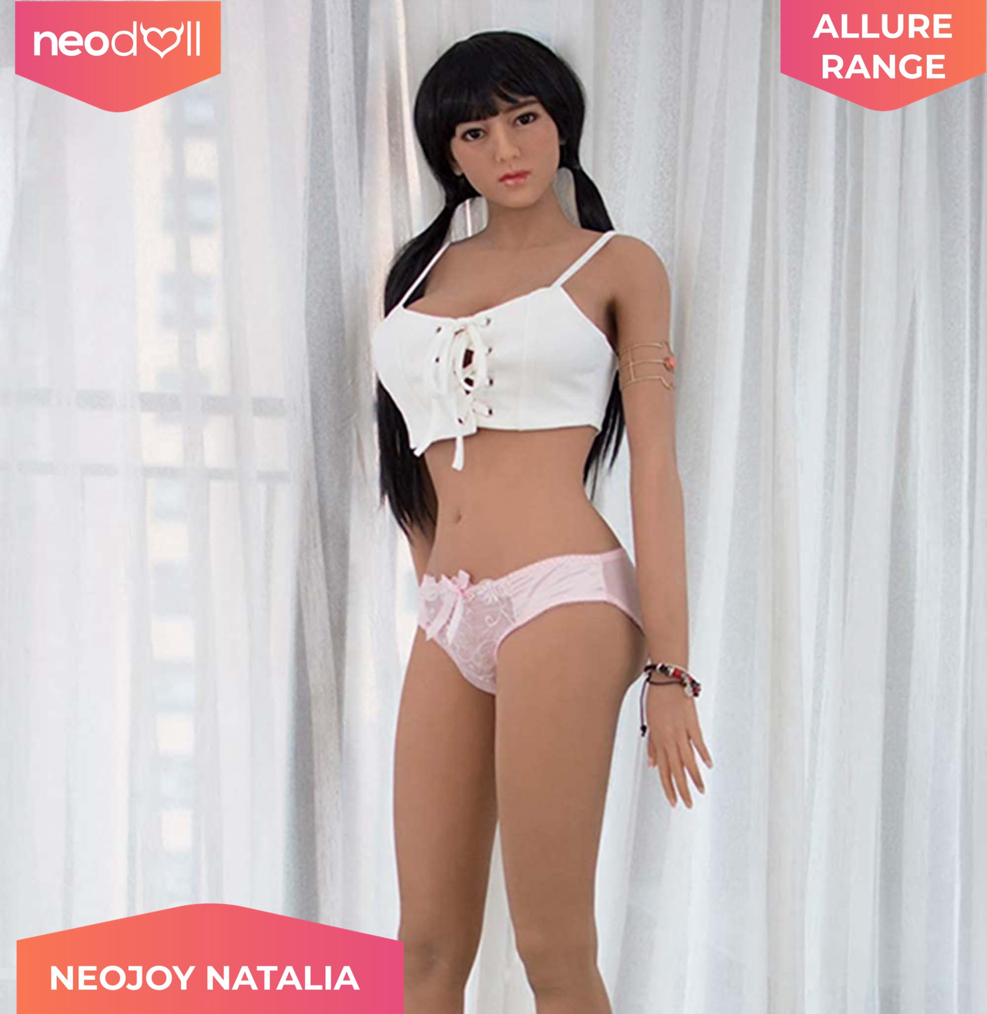Neodoll Allure Reagan - Poupée de Sexe Réaliste - 165cm - Bronzer