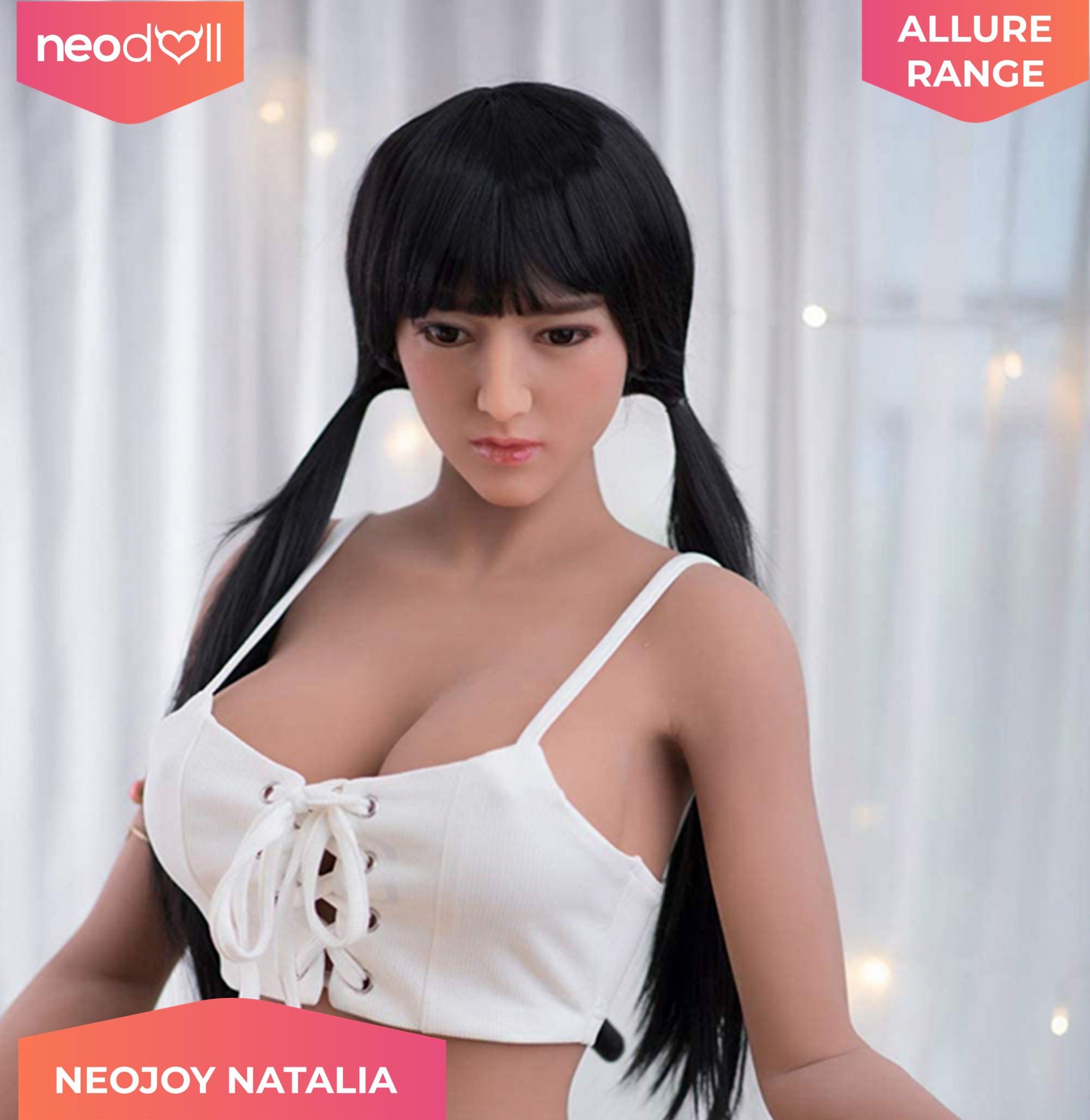 Neodoll Allure Reagan - Poupée de Sexe Réaliste - 165cm - Bronzer