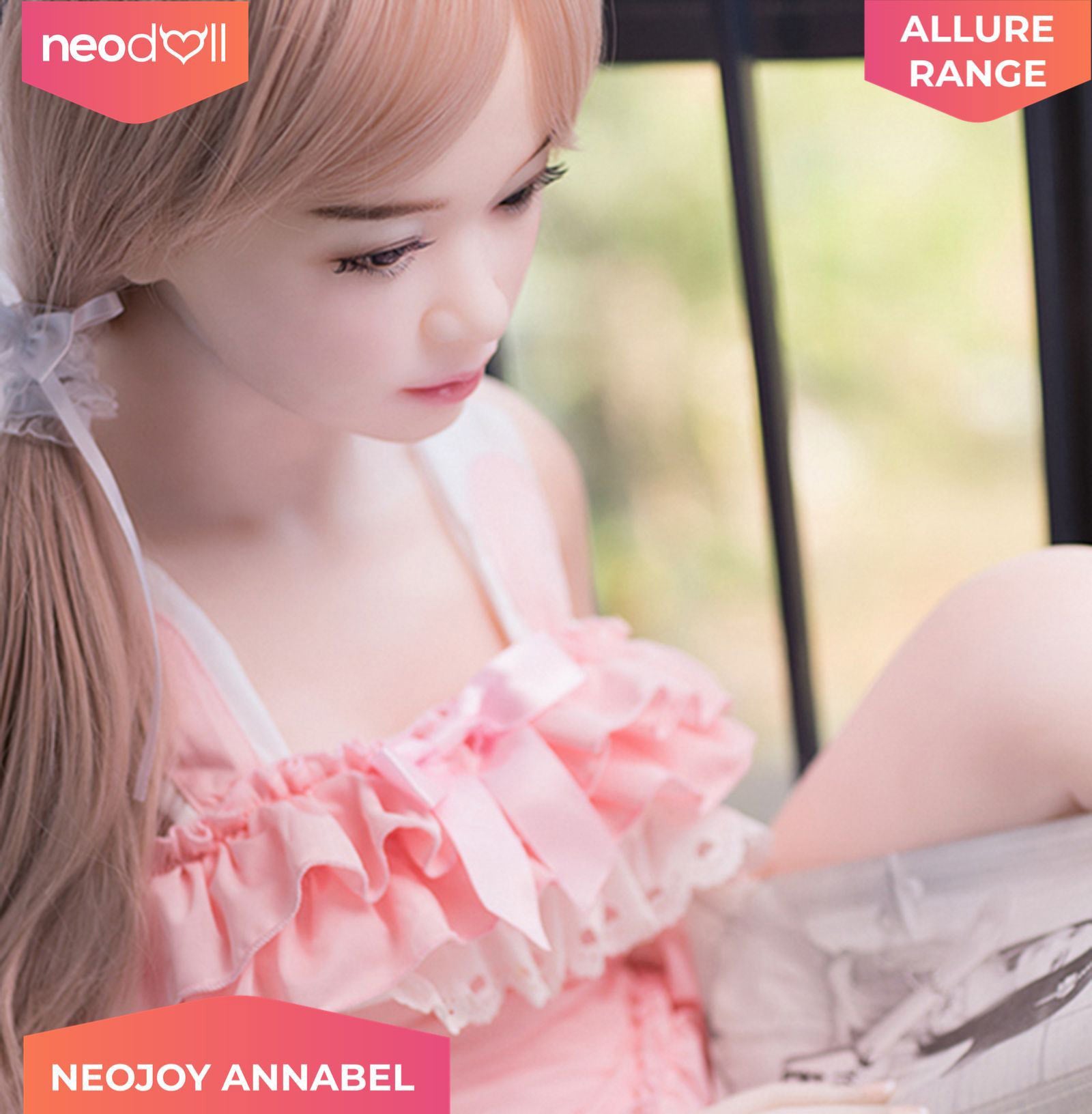 Neodoll Allure Annabel - Poupée de Sexe Réaliste - 150cm - Naturel