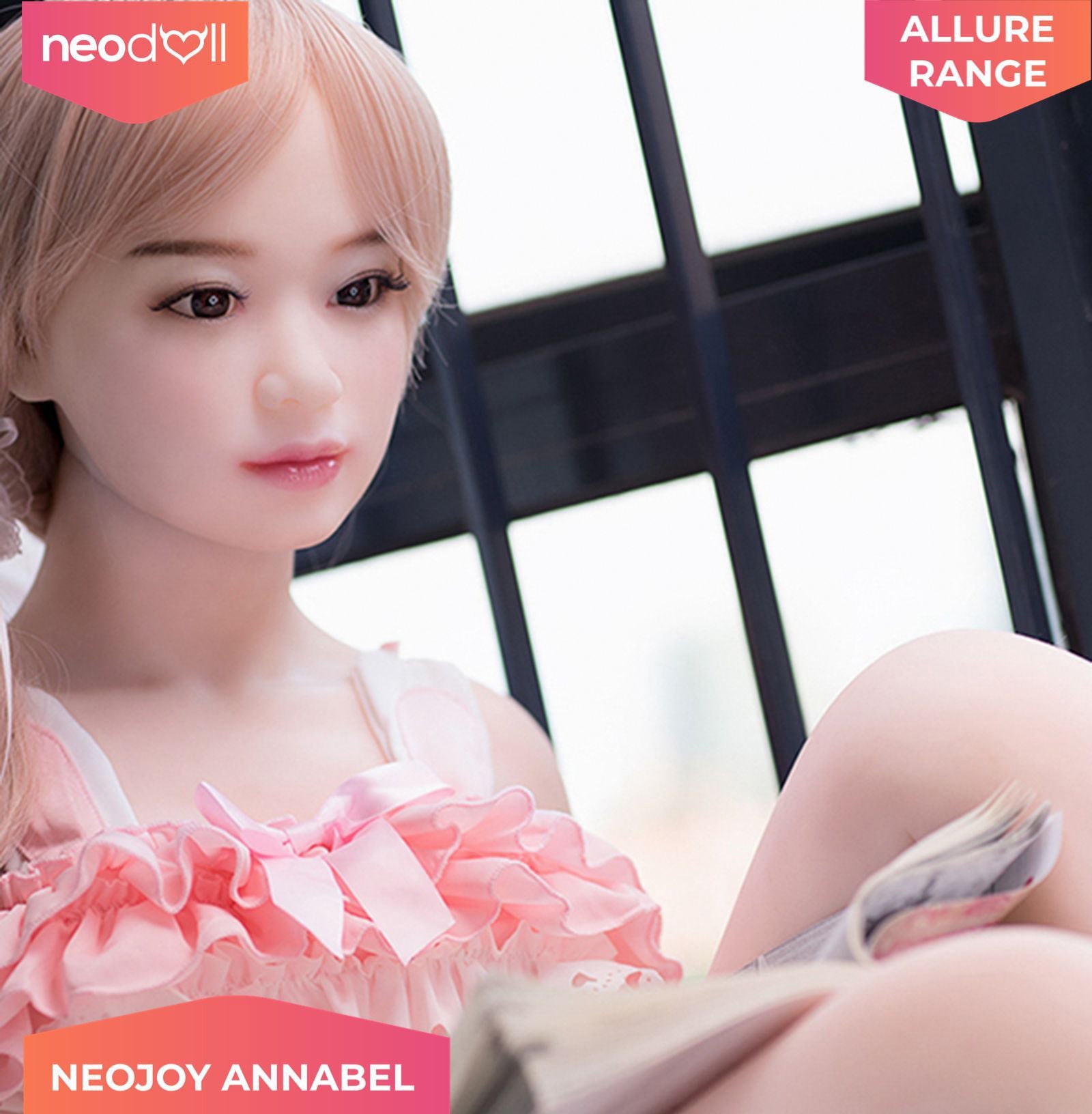 Neodoll Allure Annabel - Poupée de Sexe Réaliste - 150cm - Naturel