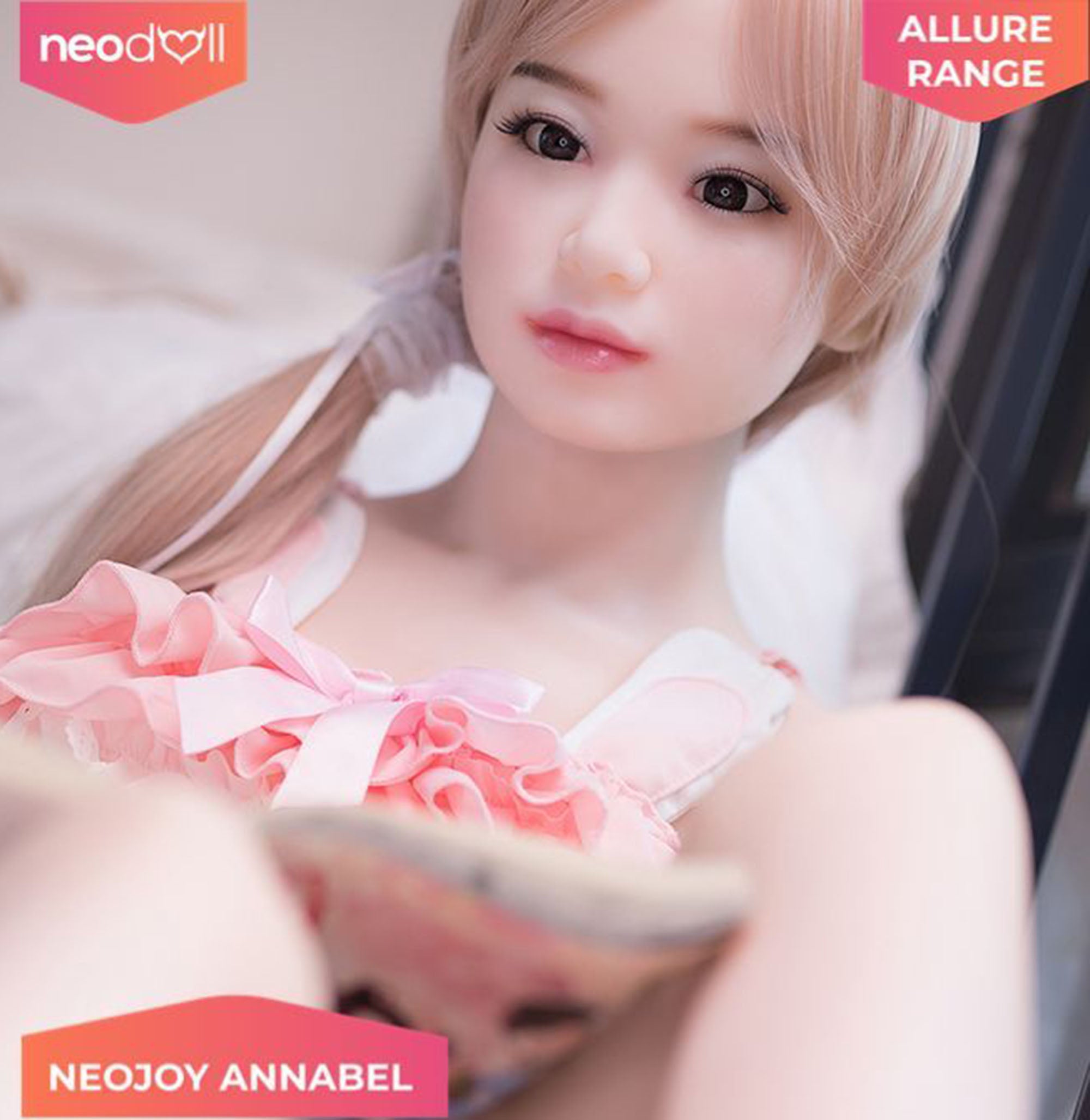 Neodoll Allure Annabel - Poupée de Sexe Réaliste - 150cm - Naturel