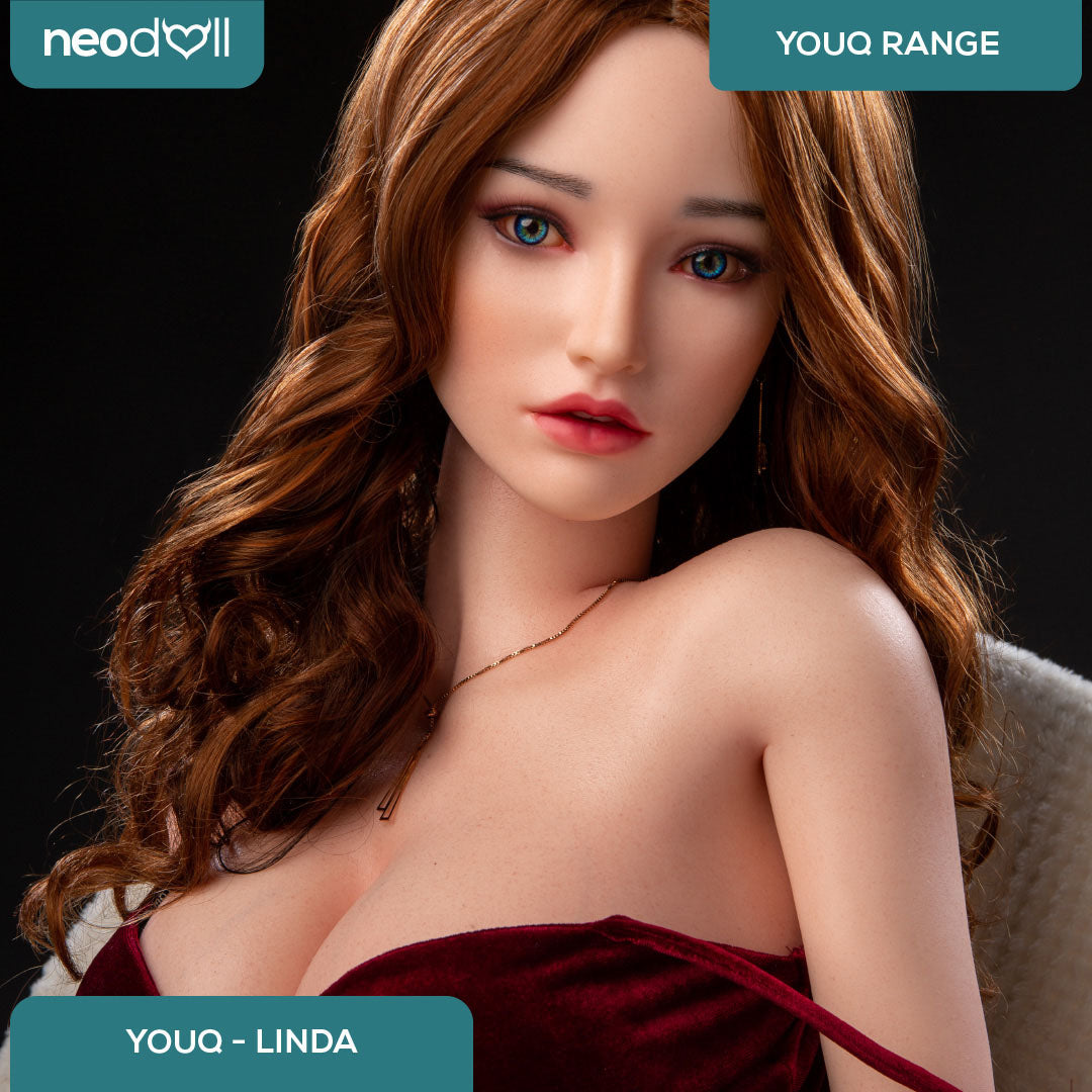Youqdoll - Linda - Poupée de Sexe Entièrement en Silicone - 163cm - Cheveux Implémentés - Gel Sein - Naturel